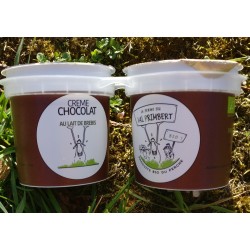 Crème chocolat de brebis (x2)