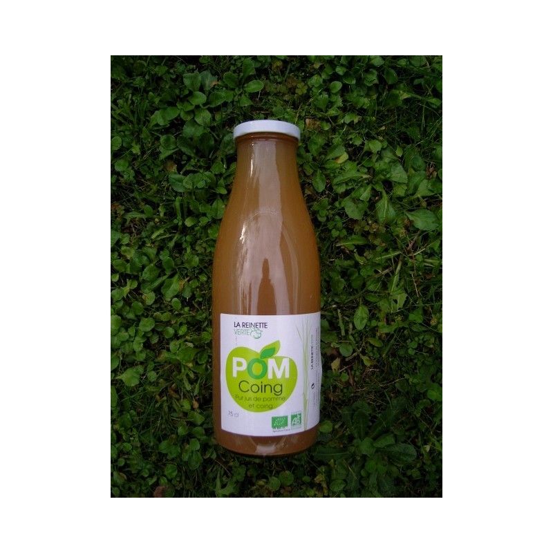 Jus de pomme coing