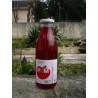 Jus de pomme framboise