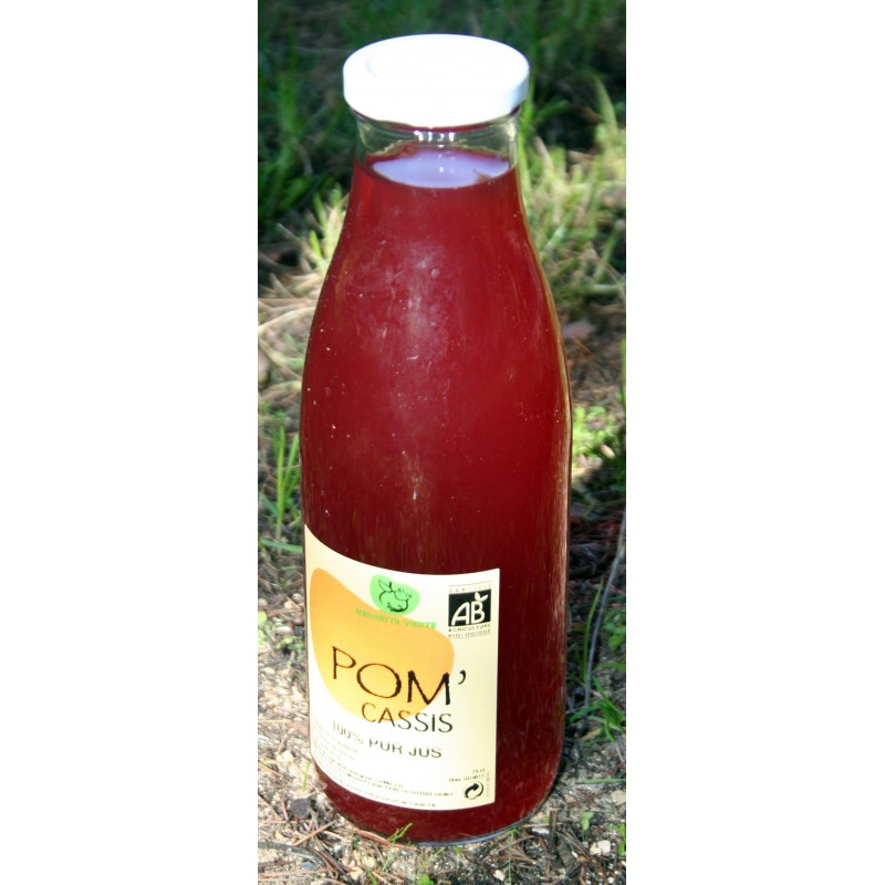 Jus de pomme cassis