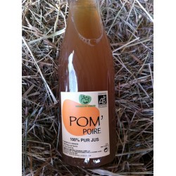 Jus de pomme poire