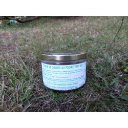 Terrine de canard au poivre vert