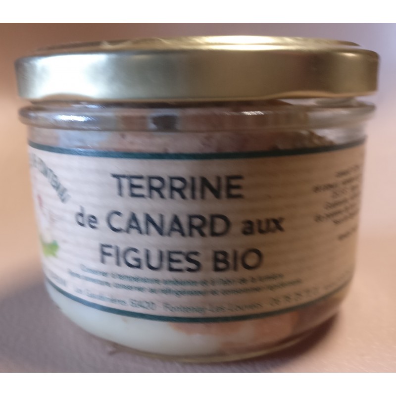 Terrine de canard aux figues
