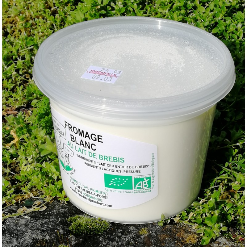 Fromage blanc battu de brebis