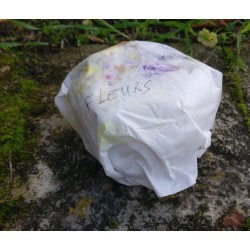 Crottin chèvre aux fleurs