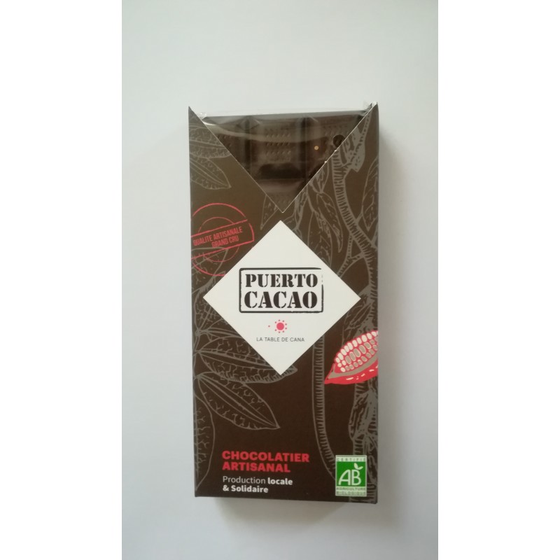 Chocolat noir en tablette