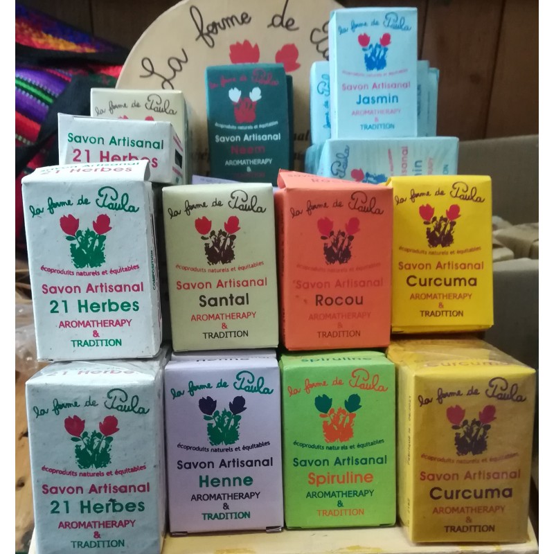 Savon artisanal La ferme de Paula
