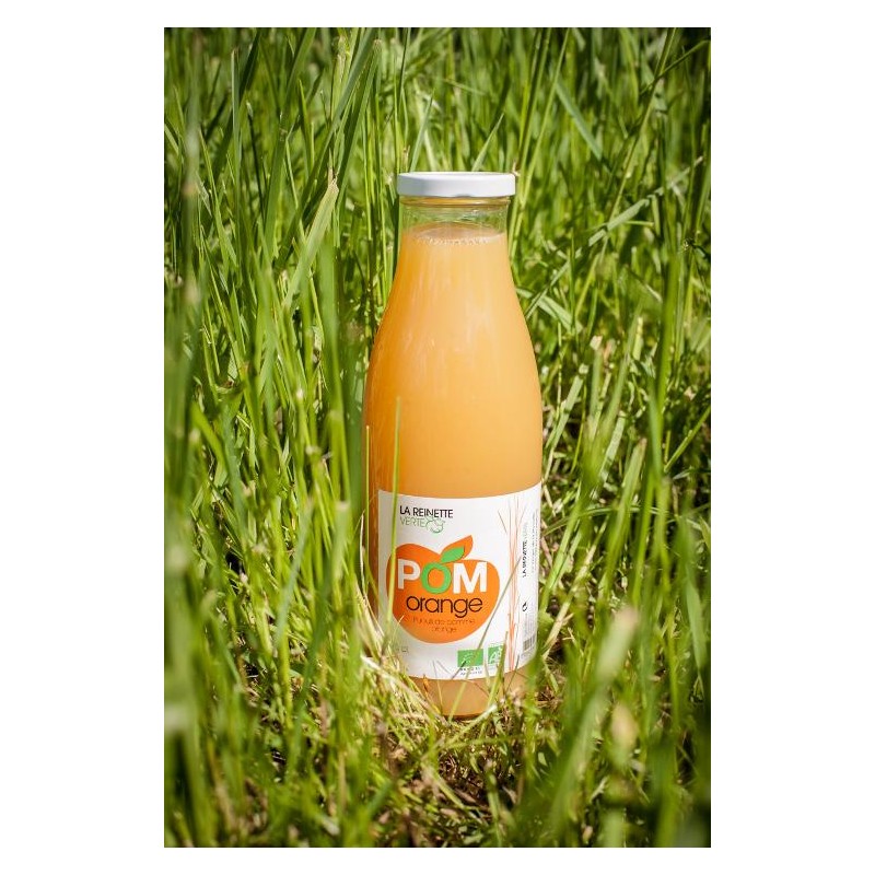 Jus de pomme orange