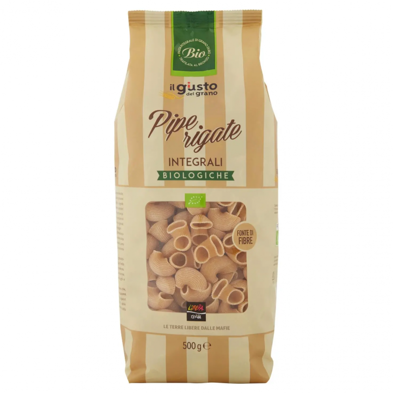 Pâtes complètes Pipe Rigate