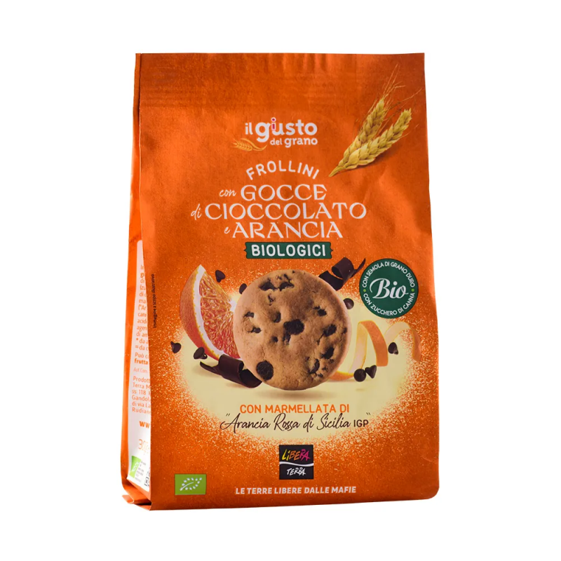 Biscuit cacao / marmelade d'orange